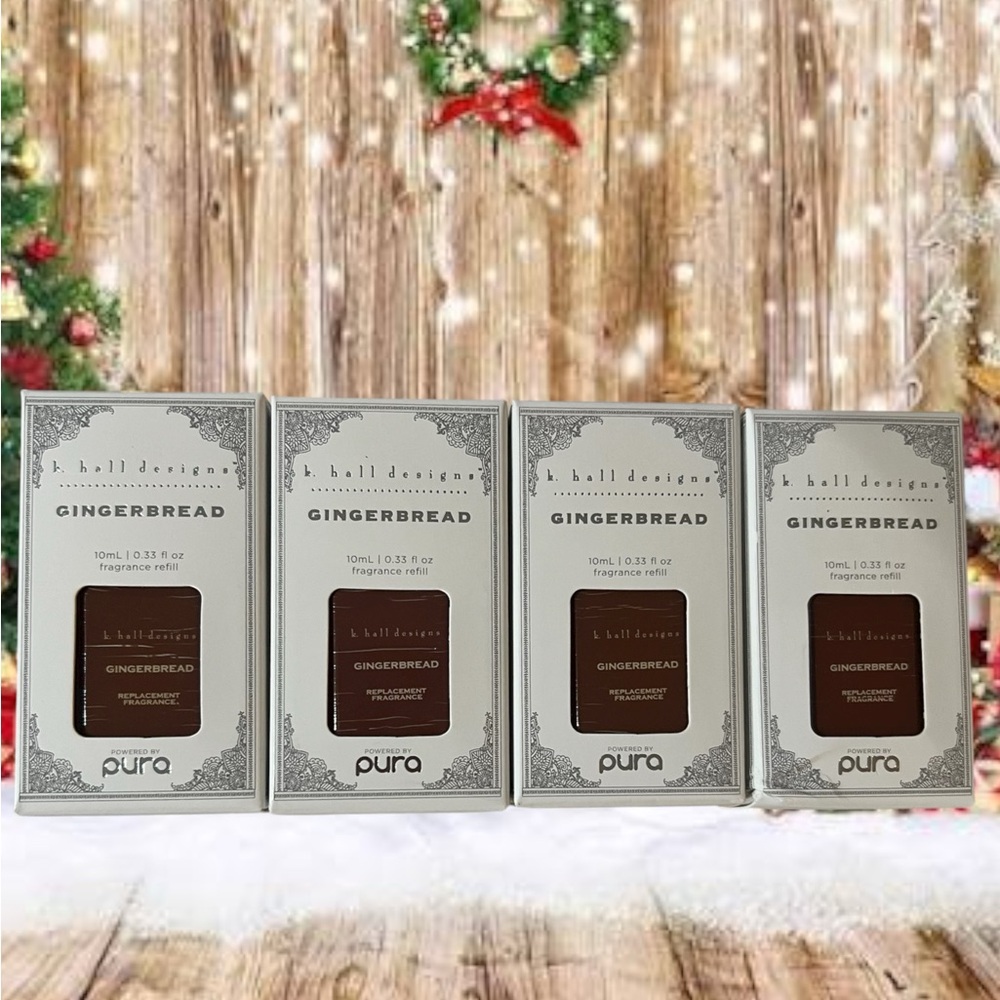 k. hall designs Gingerbread Fragrance Refill Set